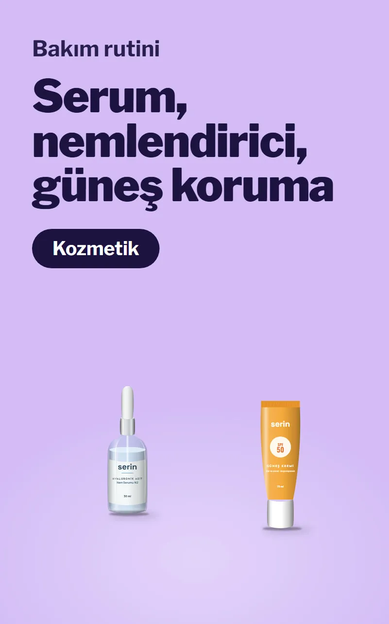 Bakım rutini: serum, nemlendirici, güneş koruma